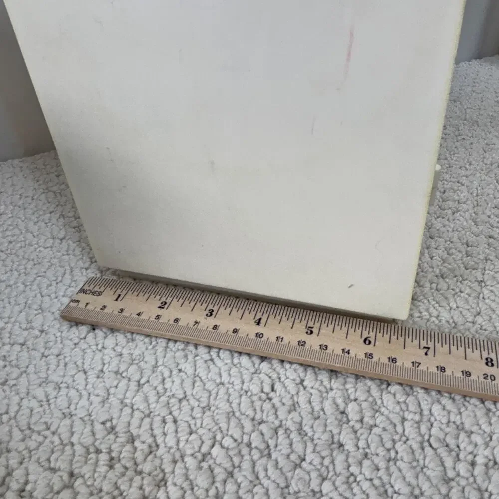 Vintage Marx Toys Sindy Doll Wardrobe Closet Cream Plastic Drawers Missing